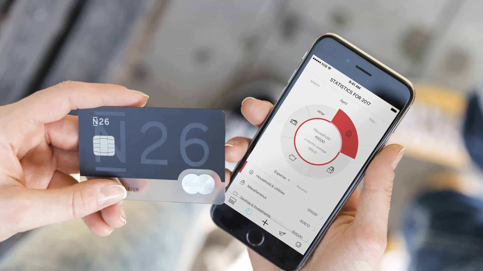 N26 ist eine Digitalbank, die sich über das Smartphone verwalten lässt