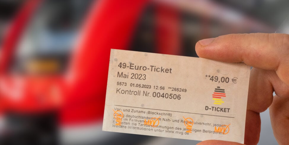 49-Euro-Ticket Deutschlandticket